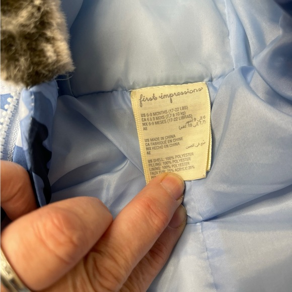First impression baby snow suit 6-9 mo BoxAV - Picture 4 of 4